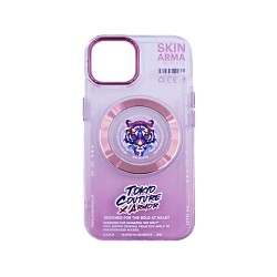 Funda Magnética Diseño Skinarma para Apple iPhone 11 Rosa